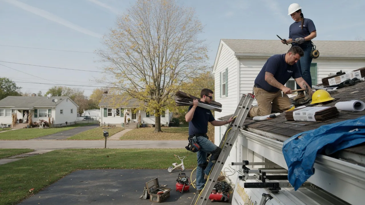 Local Roofing Contractors in Bureau, IL near me